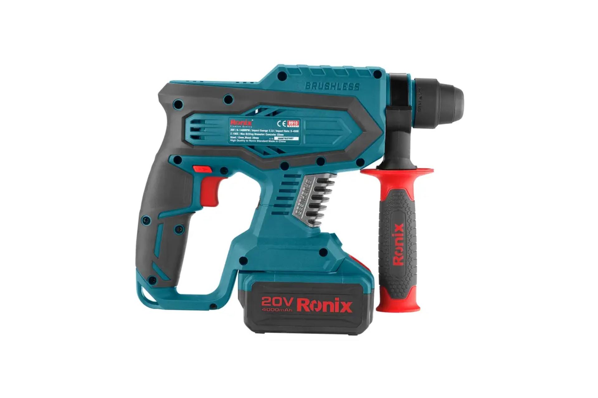 دریل بتن کن شارژی رونیکس 8910k
