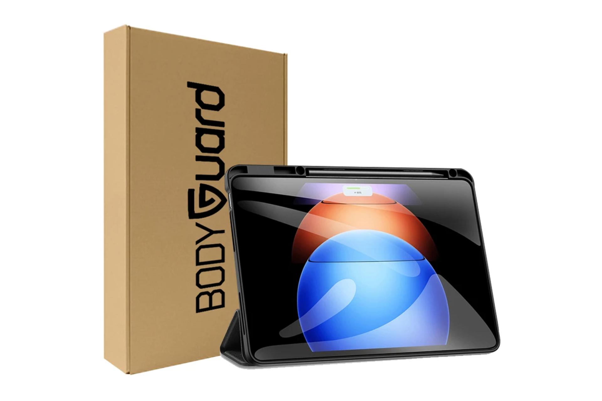 جعبه قاب تبلت کیف کلاسوری بادیگارد مدل Domo مناسب شیائومی Pad 6S Pro