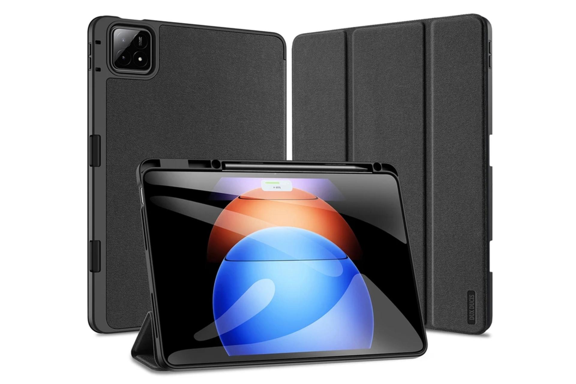 مرجع متخصصين ايران قاب تبلت كيف كلاسوري باديگارد مدل Domo مناسب شيائومي Pad 6S Pro