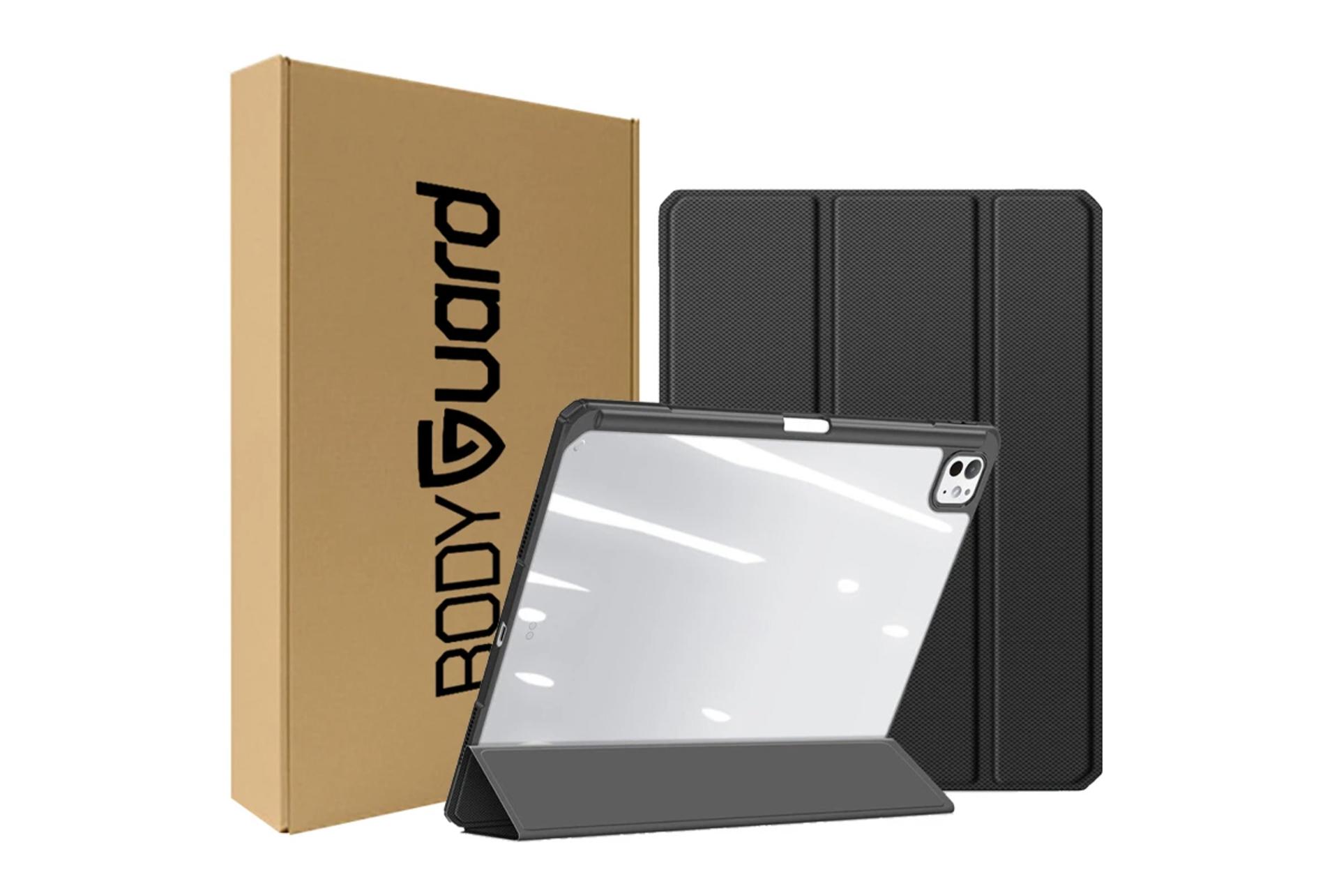 جعبه قاب تبلت کیف کلاسوری بادیگارد مدل Toby مناسب اپل iPad Pro 13 2024