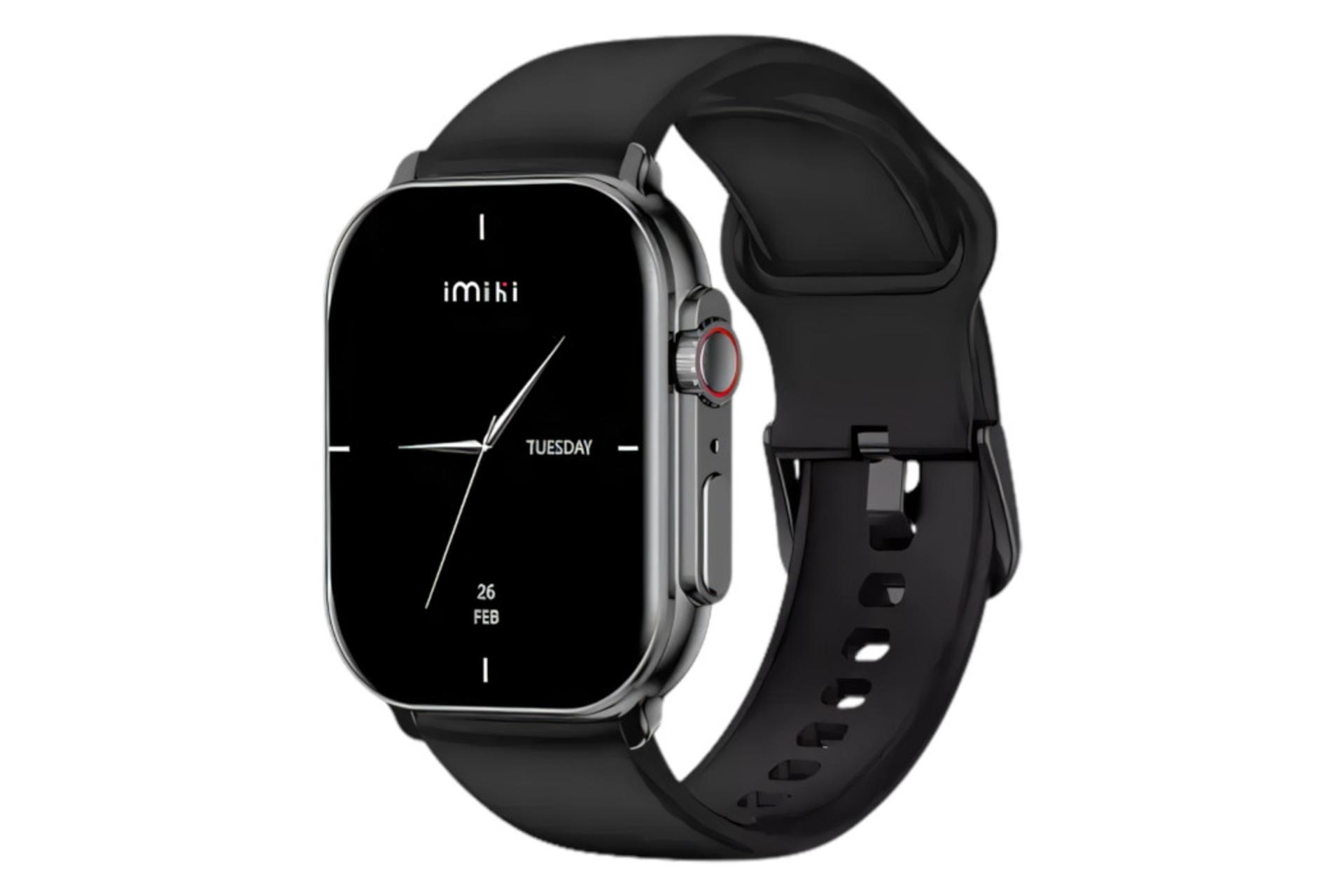 ساعت هوشمند آی می لب IMIKI SF1 شیائومی مشکی / Xiaomi IMILAB IMIKI SF1