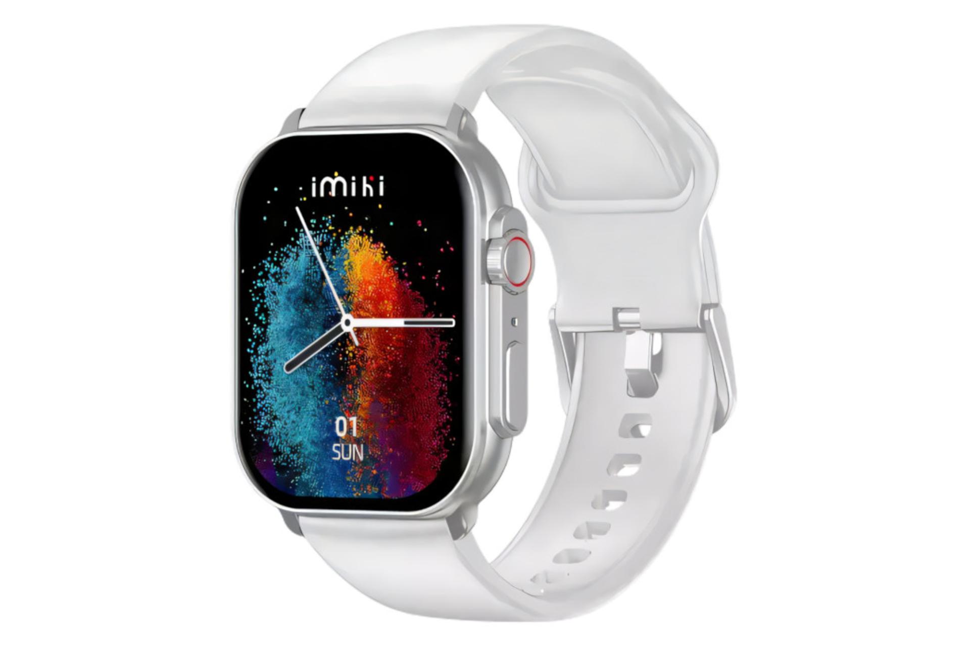 ساعت هوشمند آی می لب IMIKI SF1 شیائومی نقره ای / Xiaomi IMILAB IMIKI SF1