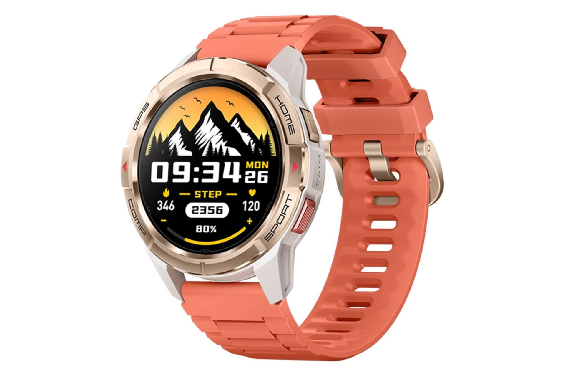 ساعت هوشمند شیائومی Xiaomi Mibro GS Active نارنجی