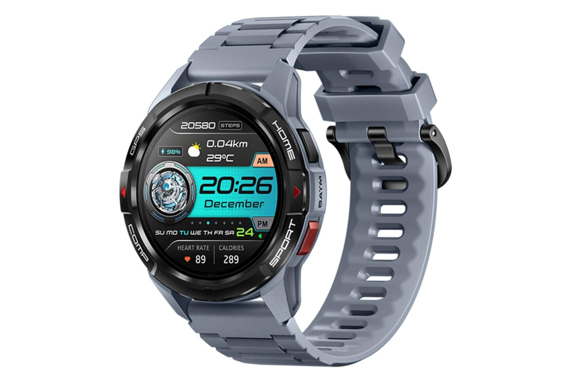 ساعت هوشمند شیائومی Xiaomi Mibro GS Active خاکستری