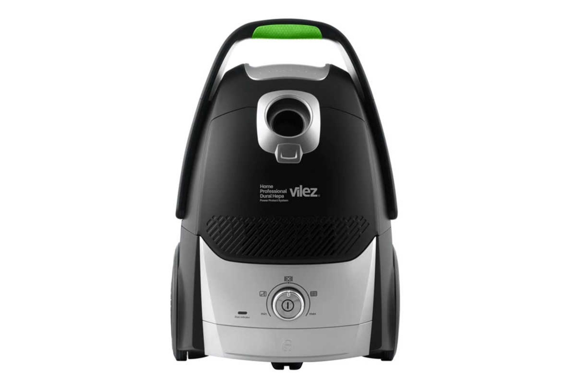 نمای جلوی جاروبرقی ویلز VL6030 رنگ مشکی