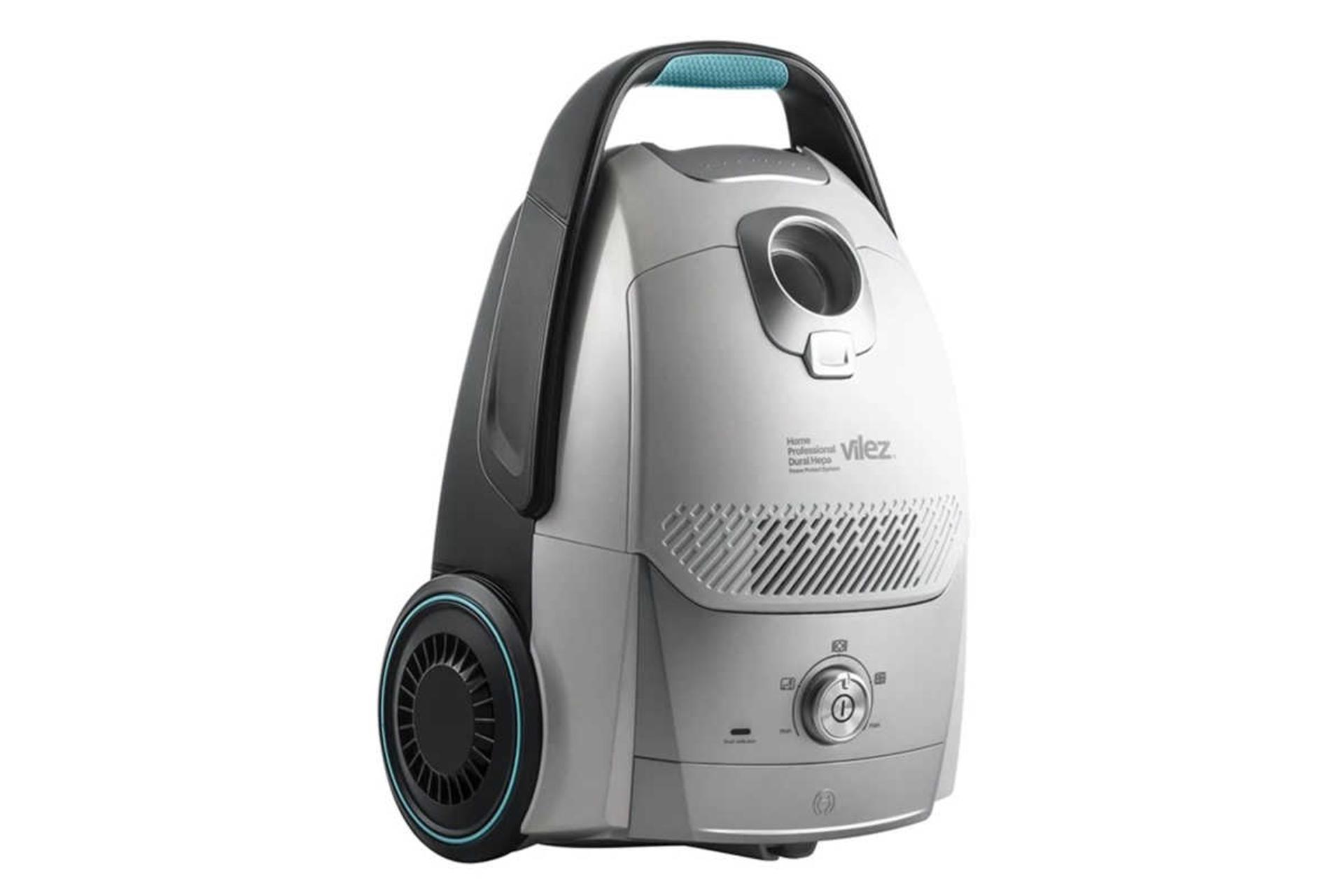 نمای سمت چپ جاروبرقی ویلز VL6030 رنگ سفید