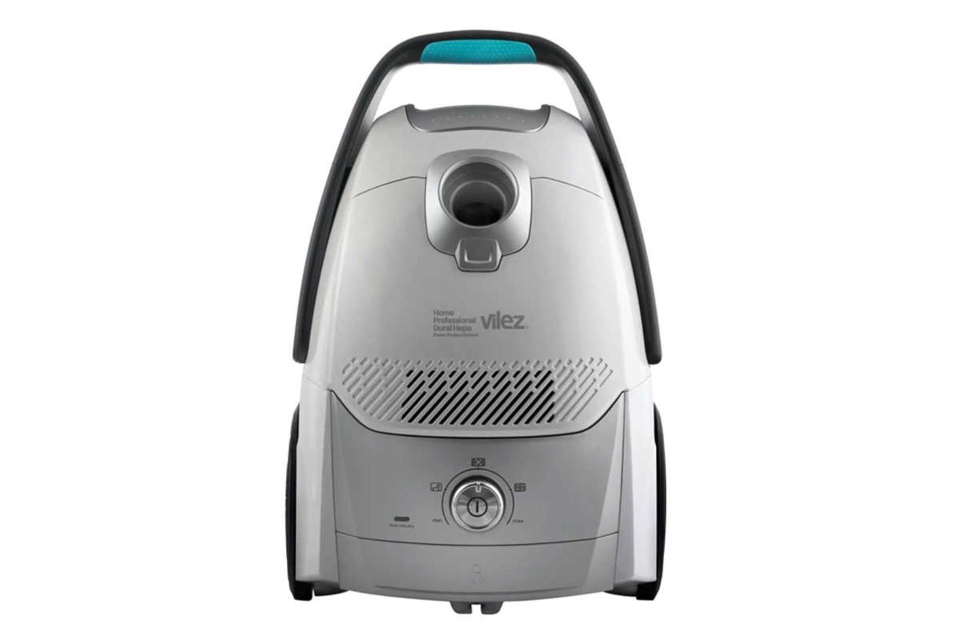 نمای جلوی جاروبرقی ویلز VL6030 رنگ سفید