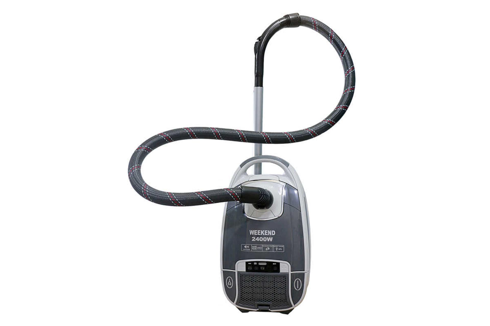 نمای جلوی جاروبرقی ویکند WKV-4500S رنگ خاکستری