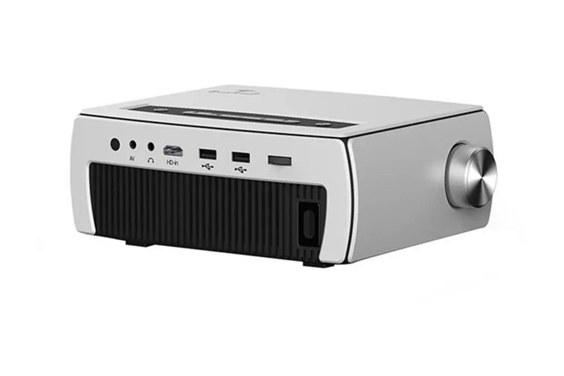 ویدیو پروژکتور بینتک BYINTEK K18 نمای پشت و درگاه ها