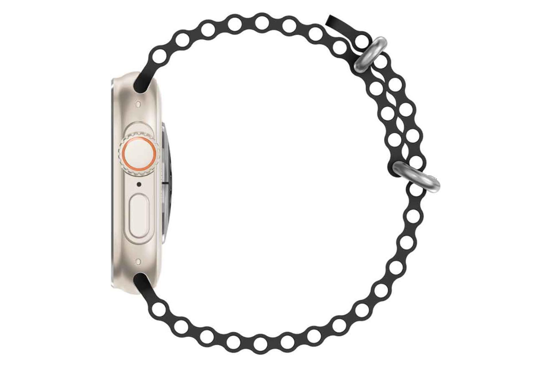 نمای جانبی ساعت هوشمند تسکو TSCO TSW 8 Ultramax N