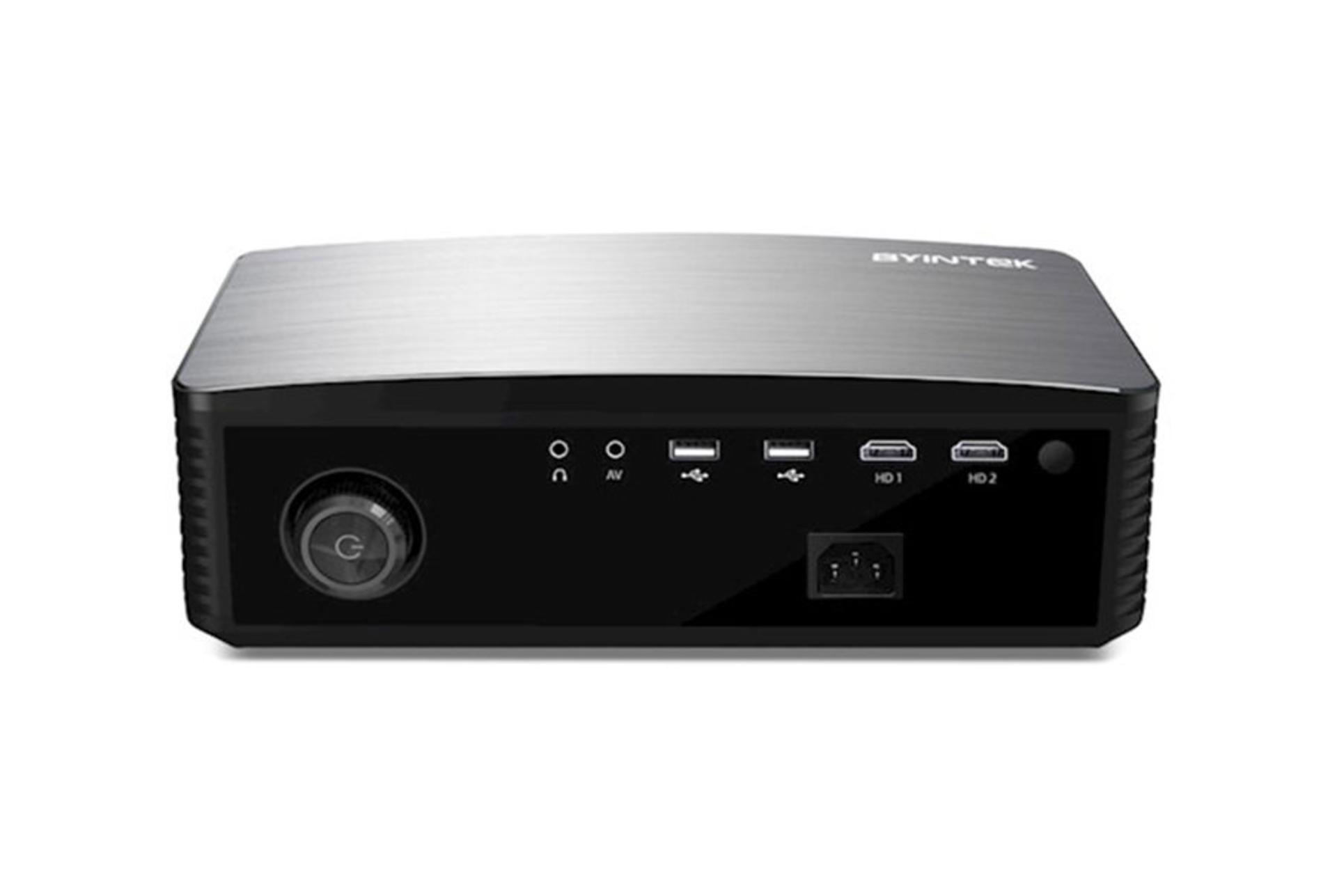 ویدیو پروژکتور بینتک BYINTEK K25 نمای پشت و درگاه ها