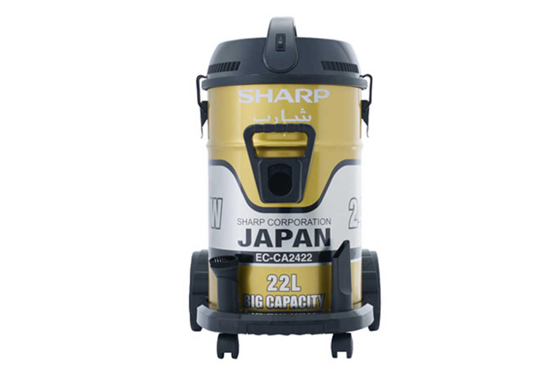 نمای جلوی جاروبرقی سطلی شارپ EC-CA2422 