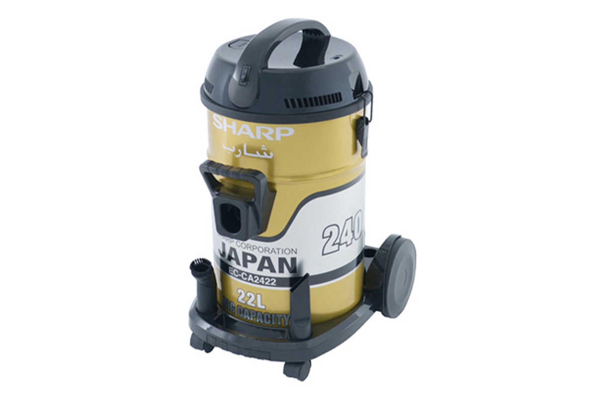 نمای سمت راست جاروبرقی سطلی شارپ EC-CA2422 