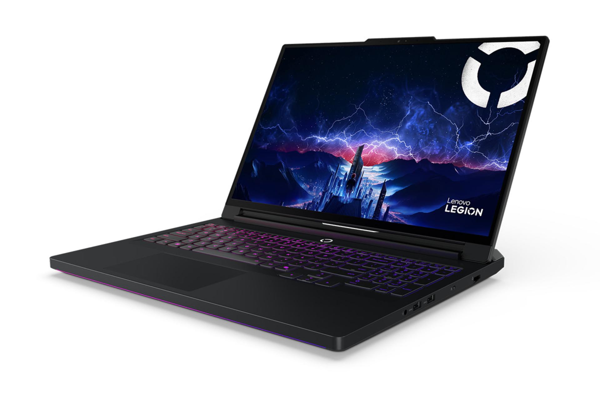 لپ تاپ لنوو Lenovo Legion Pro 7 16IAX10H نمای جلو و راست