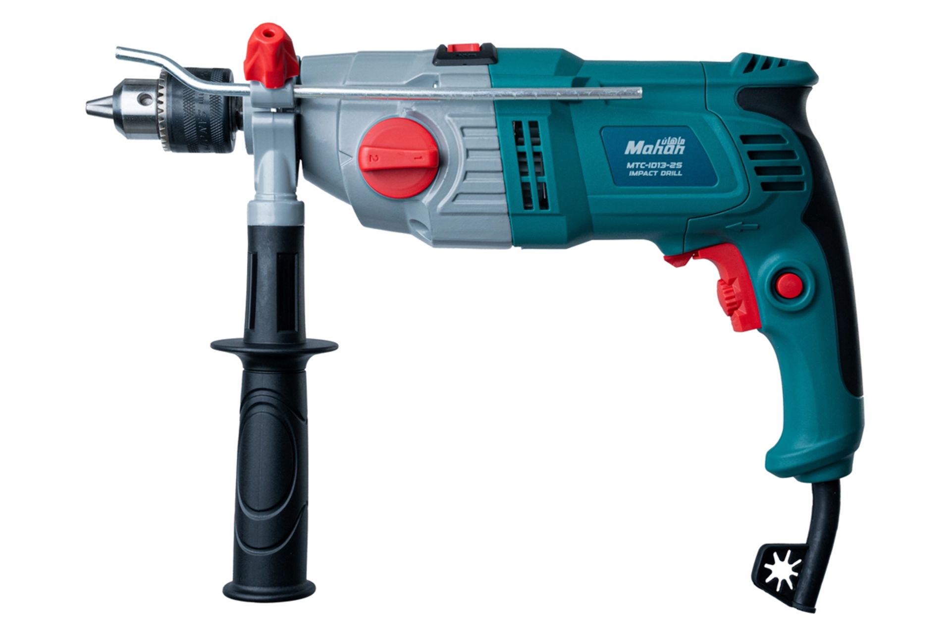 ابعاد و اندازه دریل چکشی برقی ماهان LD211