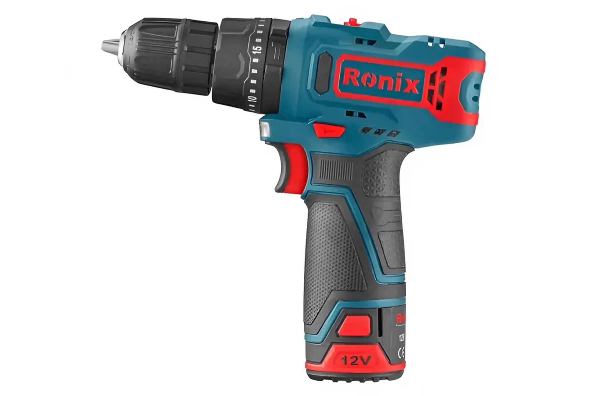 ابعاد و اندازه دریل پیچ گوشتی شارژی رونیکس 8101K