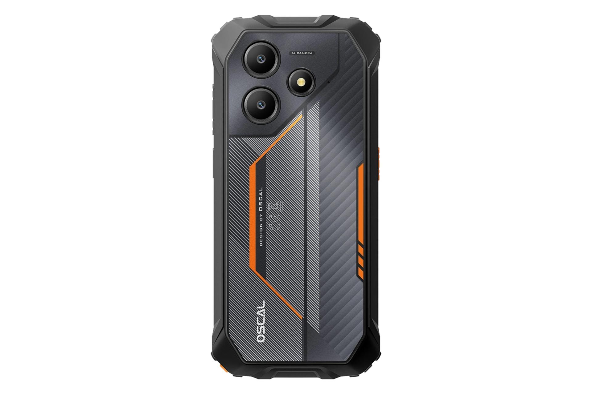 پنل پشت گوشی موبایل اسکال Marine 2 بلک ویو نارنجی / Blackview Oscal Marine 2