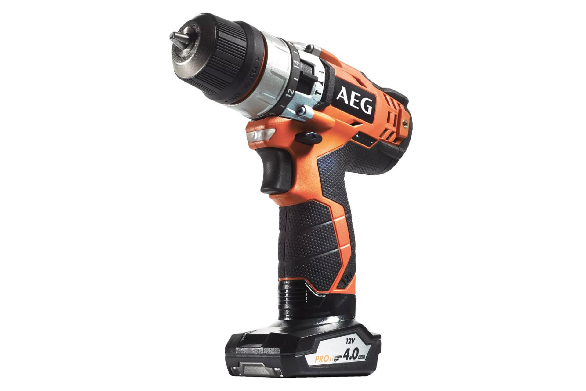 ابعاد و اندازه دریل پیچ گوشتی شارژی آ ا گ BSB 12C2