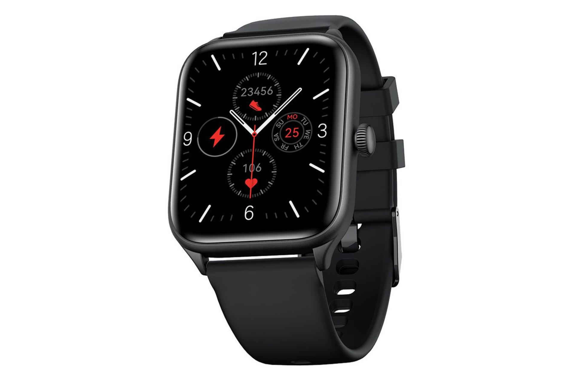 صفحه نمایش ساعت هوشمند ریورسانگ Riversong Motive 6 Pro مشکی