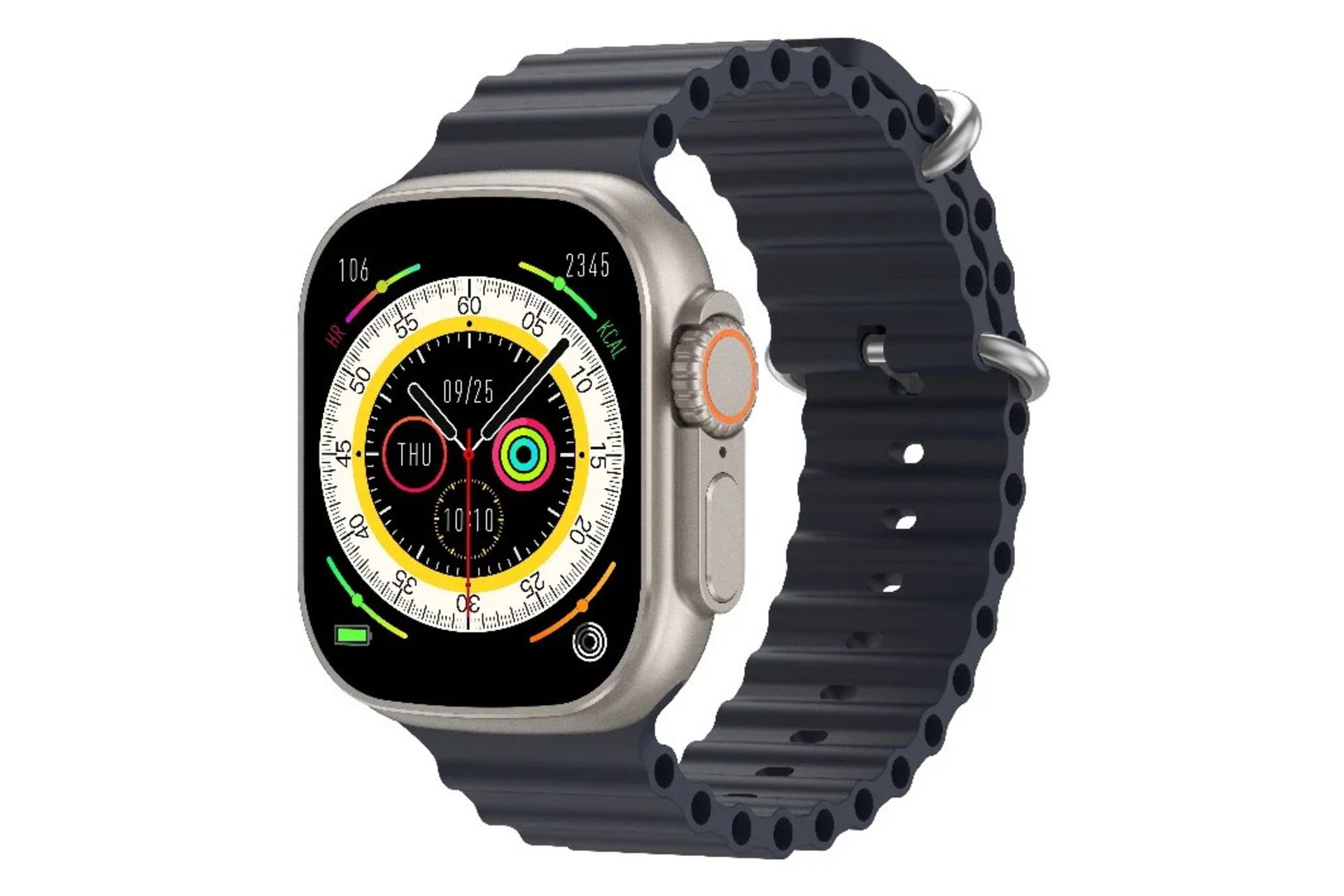 ساعت هوشمند ریورسانگ Riversong Motive 8 Ultra با بند مشکی