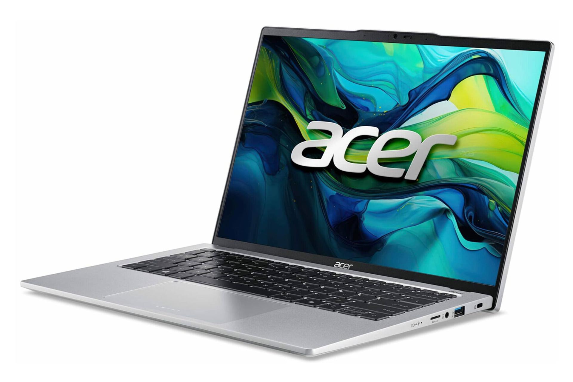 لپ تاپ ایسر Acer Swift Go 14 SFG14-73-75FA نمای جلو و راست