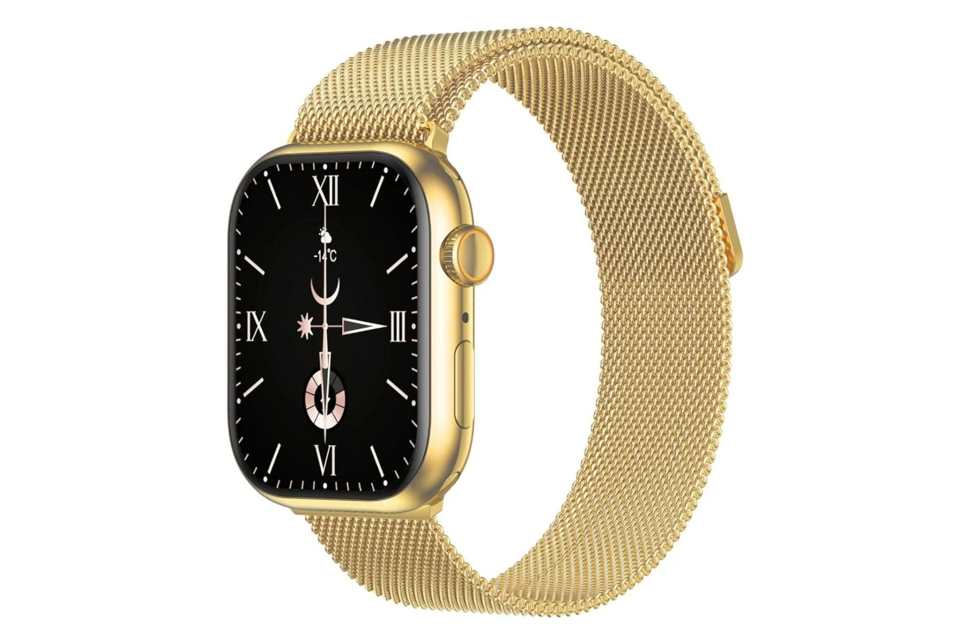 ساعت هوشمند جی تب G-Tab FT8 طلایی