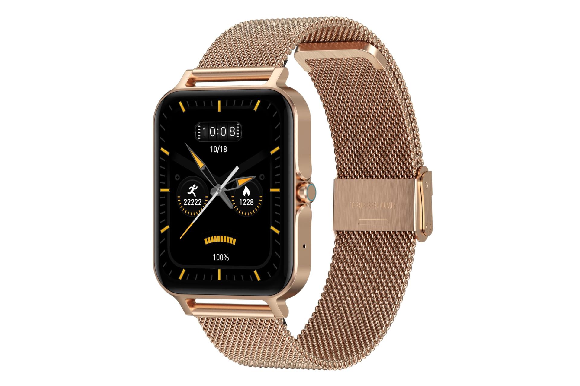 ساعت هوشمند جی تب G-Tab FT7 طلایی