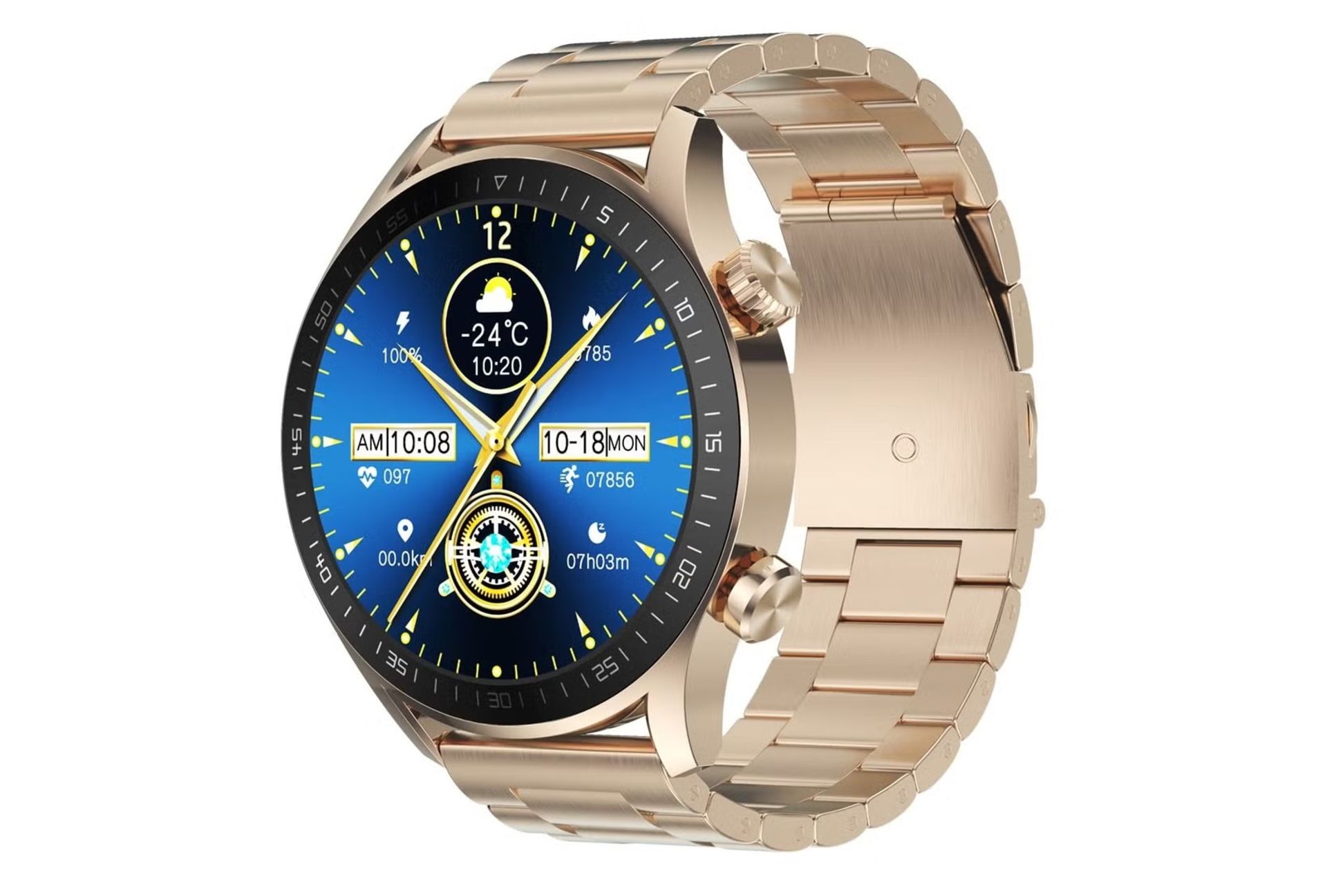 ساعت هوشمند جی تب G-Tab GTX طلایی