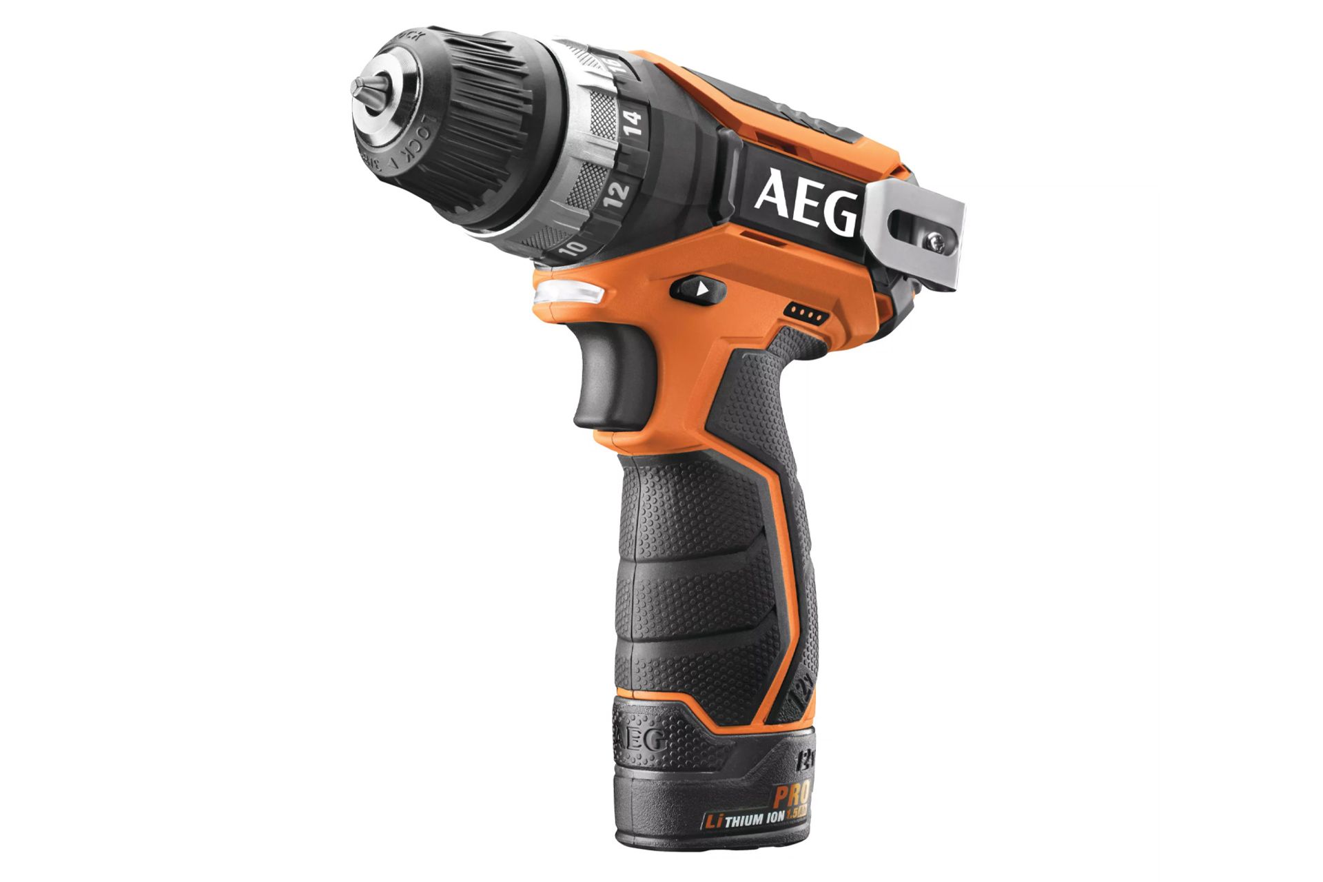 ابعاد و اندازه دریل پیچ گوشتی شارژی آ ا گ BS 12C2