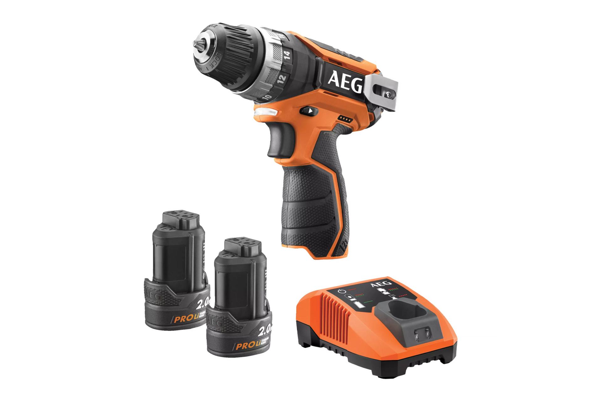 اقلام همراه دریل پیچ گوشتی شارژی آ ا گ BS 12C2