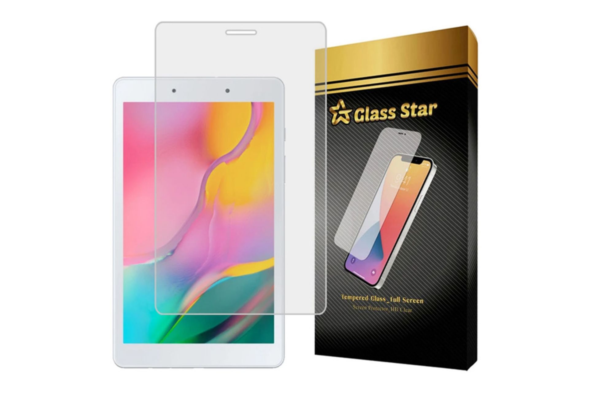 محافظ صفحه نمایش تبلت گلس استار Glass Star TS1GA for Samsung Galaxy Tab A 8.0 2019