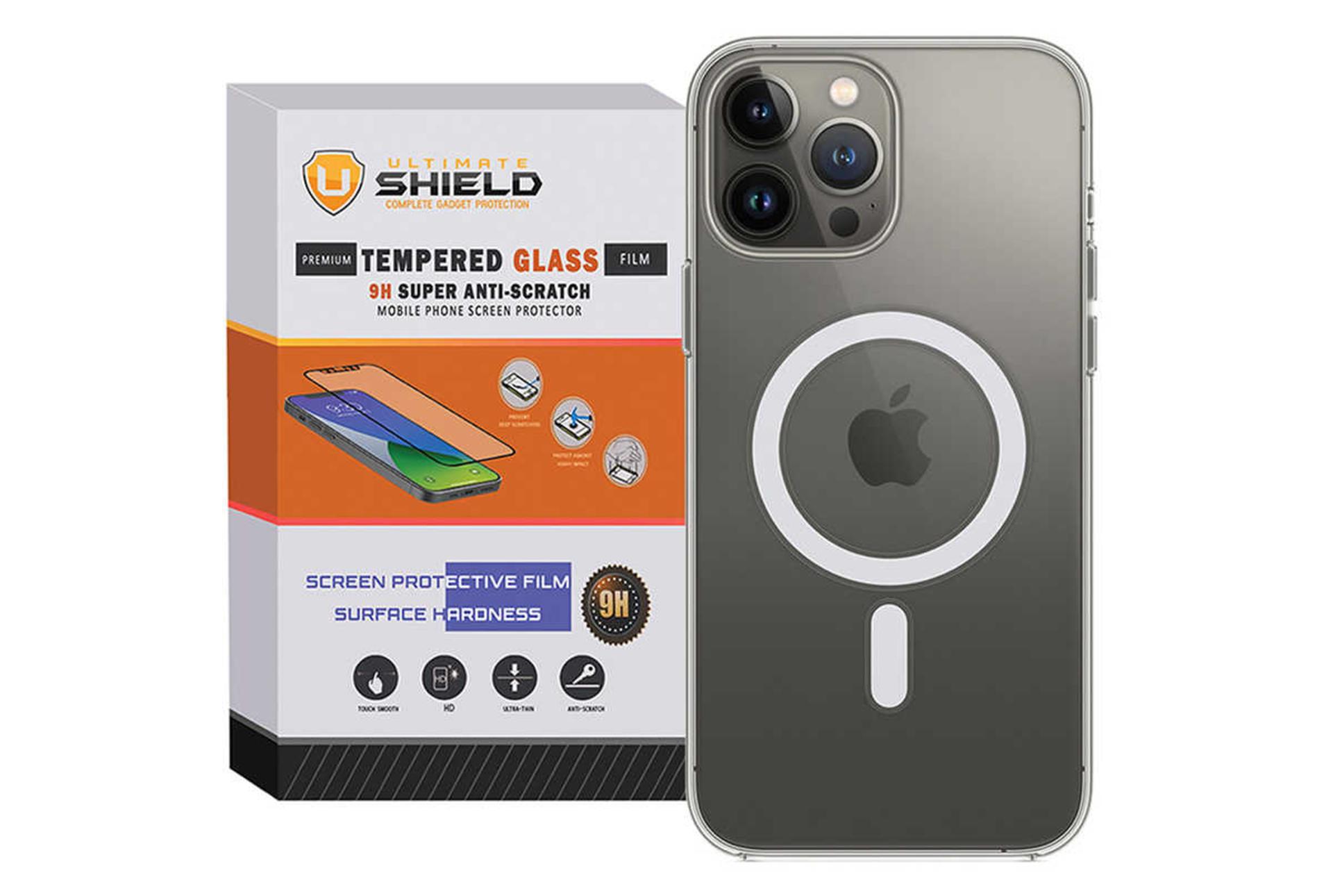 جعبه قاب گوشی آلتیمیت شیلد مدل Clear Magsafe مناسب اپل iPhone 12 Pro Max