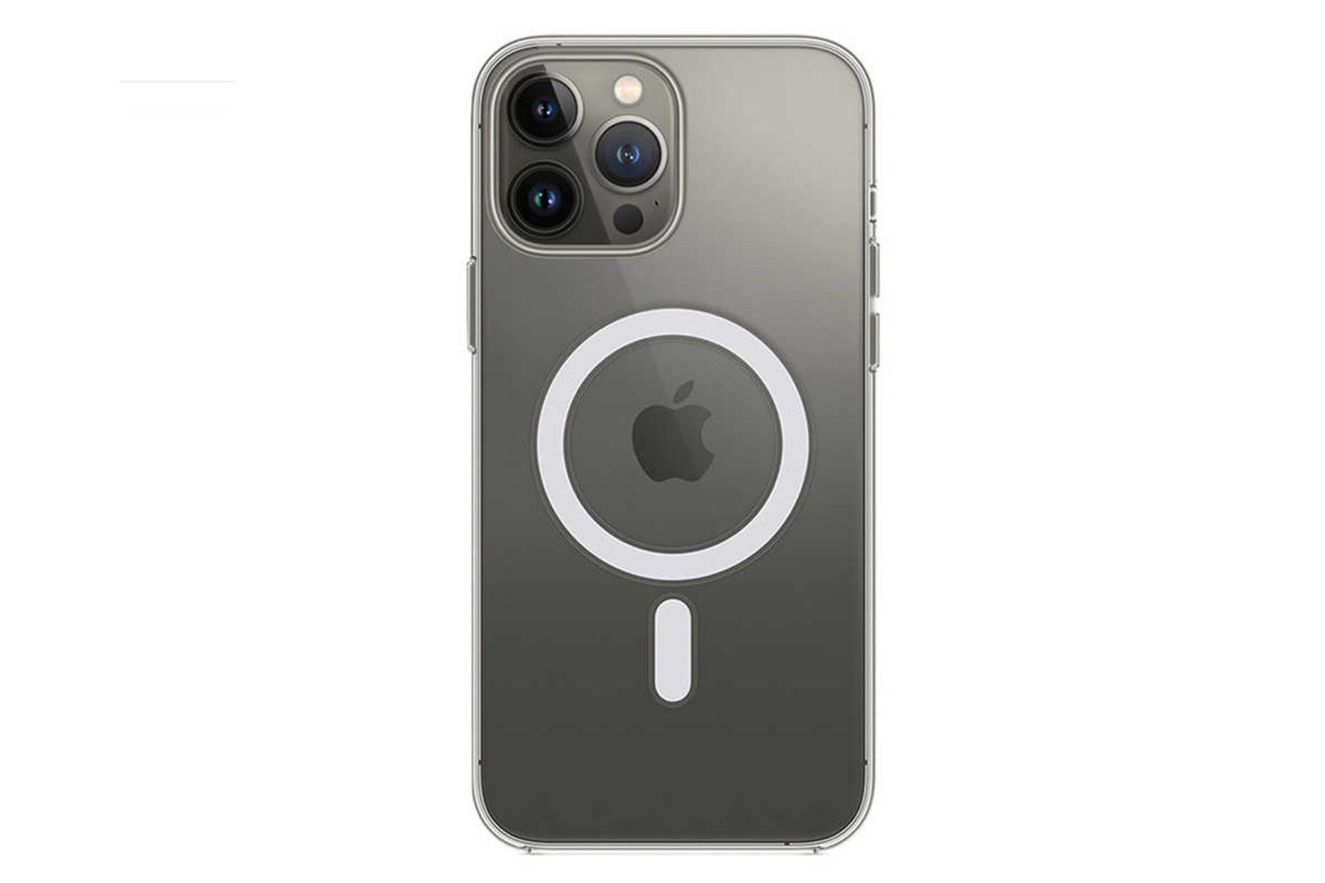 نمای پشت قاب گوشی آلتیمیت شیلد مدل Clear Magsafe مناسب اپل iPhone 12 Pro Max