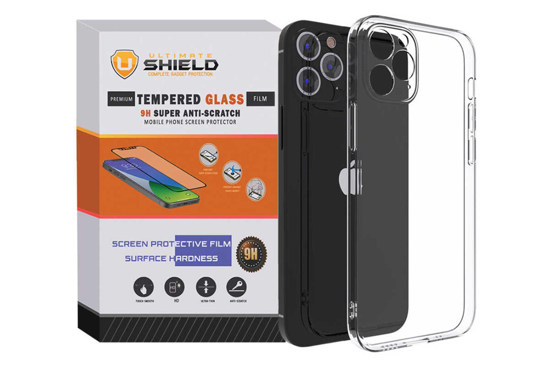 جعبه قاب گوشی آلتیمیت شیلد مدل Clear ULT مناسب اپل iPhone 13 Pro