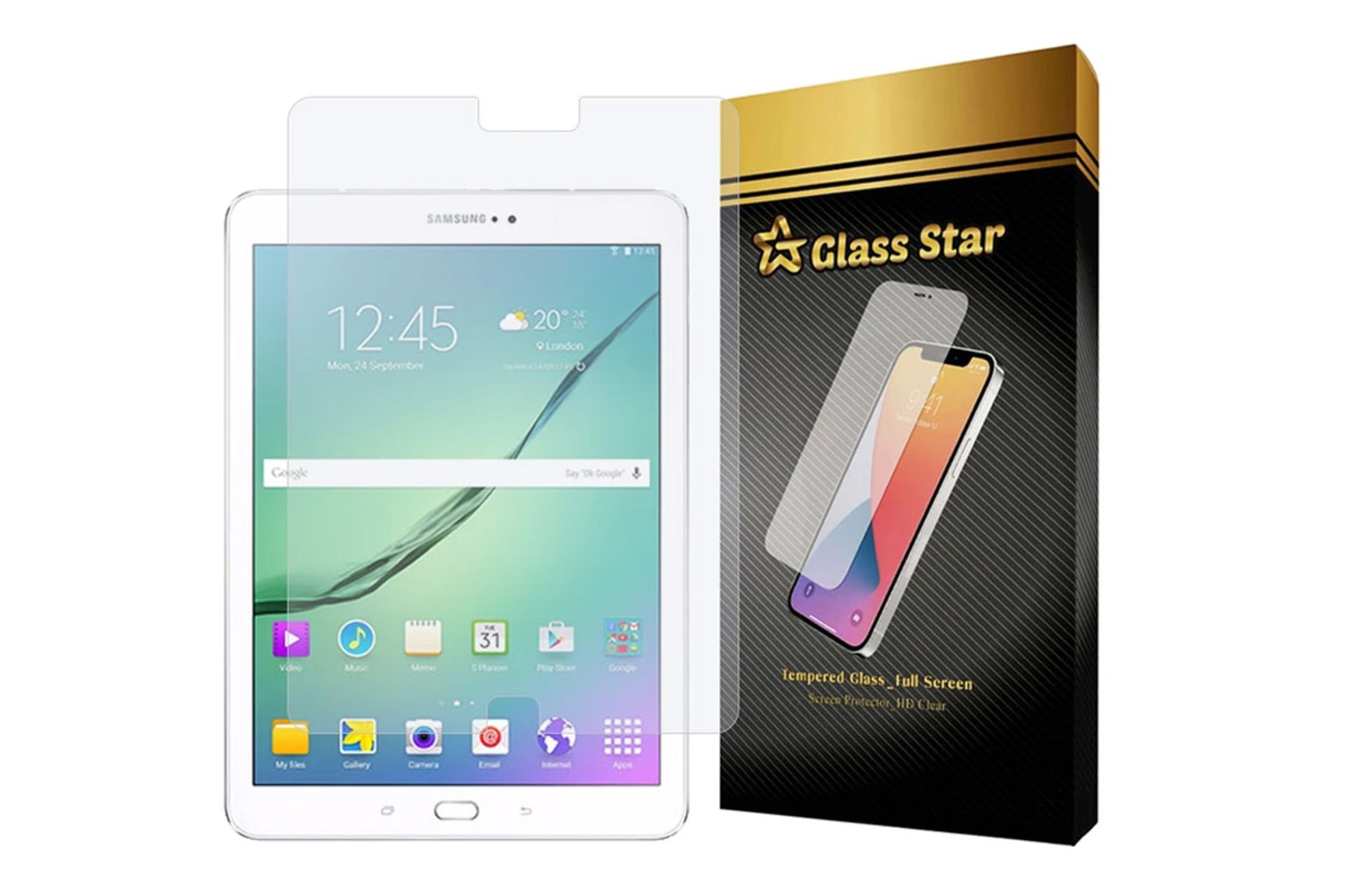 محافظ صفحه نمایش تبلت گلس استار Glass Star TABLETS10 for Samsung Galaxy Tab S2 9.7