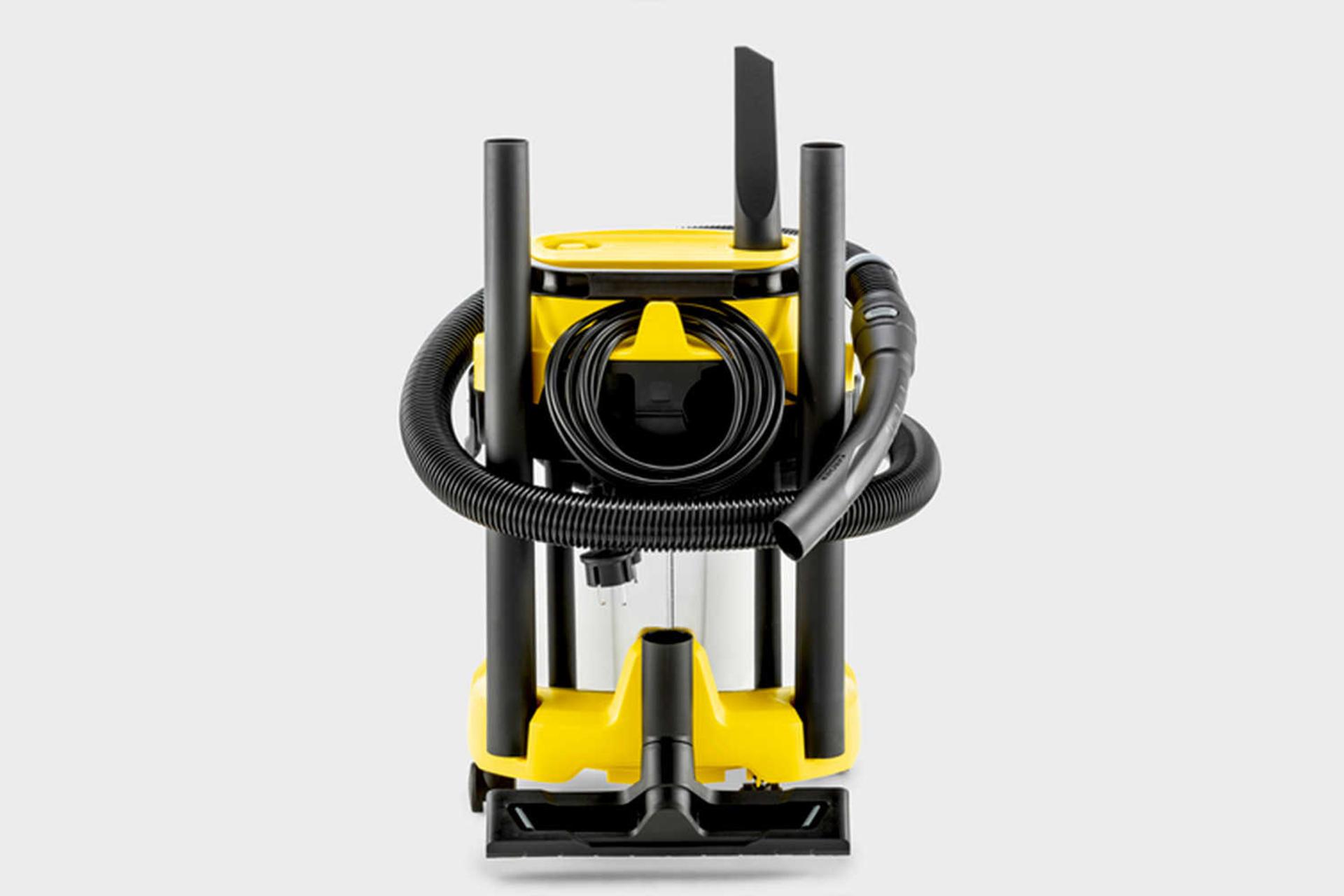 نمای پشت جاروبرقی سطلی کارچر WD 3 S