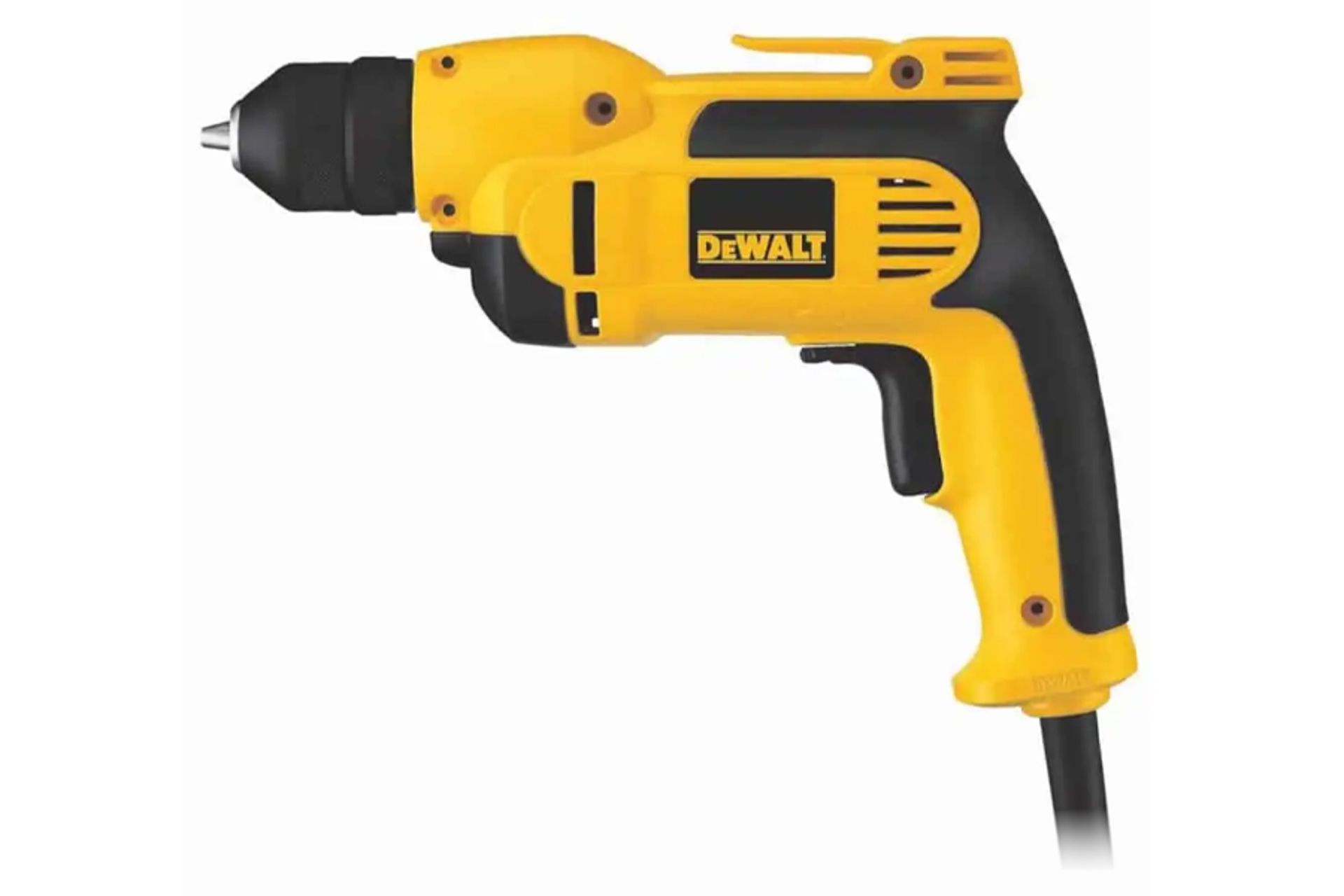 نمای کنار دریل ساده برقی دیوالت DWD112S