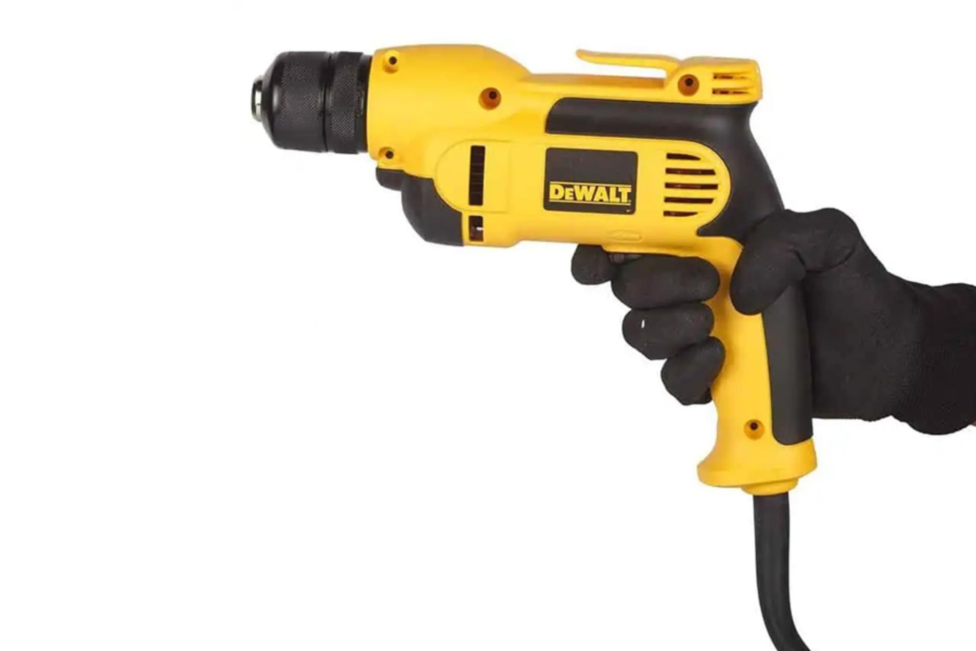 ابعاد و اندازه دریل ساده برقی دیوالت DWD112S