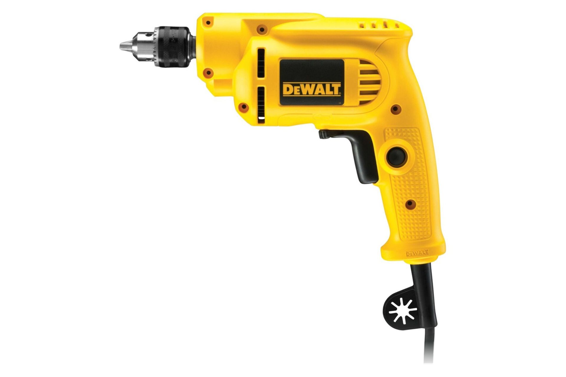 نمای کنار دریل ساده برقی دیوالت DWD010