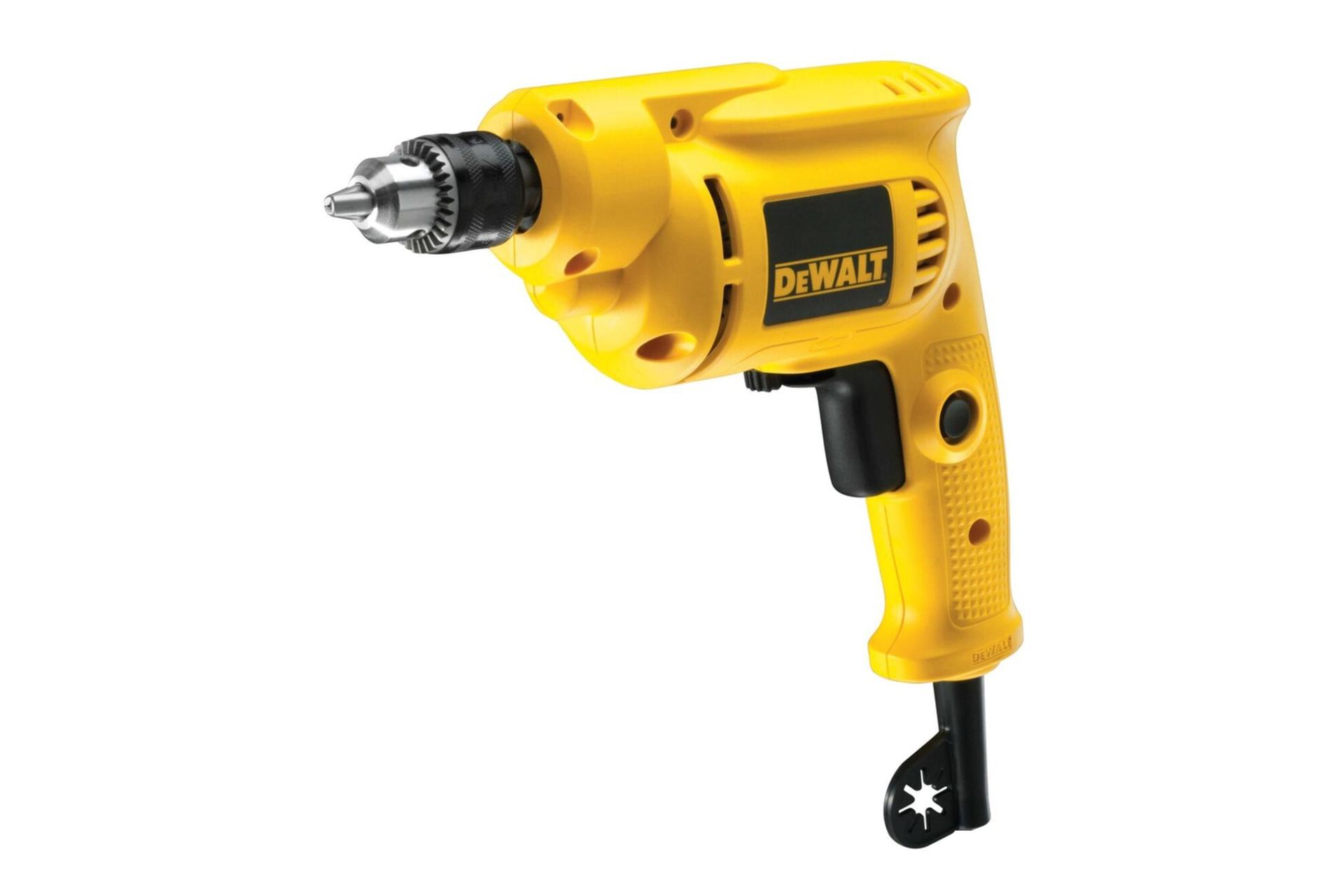 ابعاد و اندازه دریل ساده برقی دیوالت DWD010