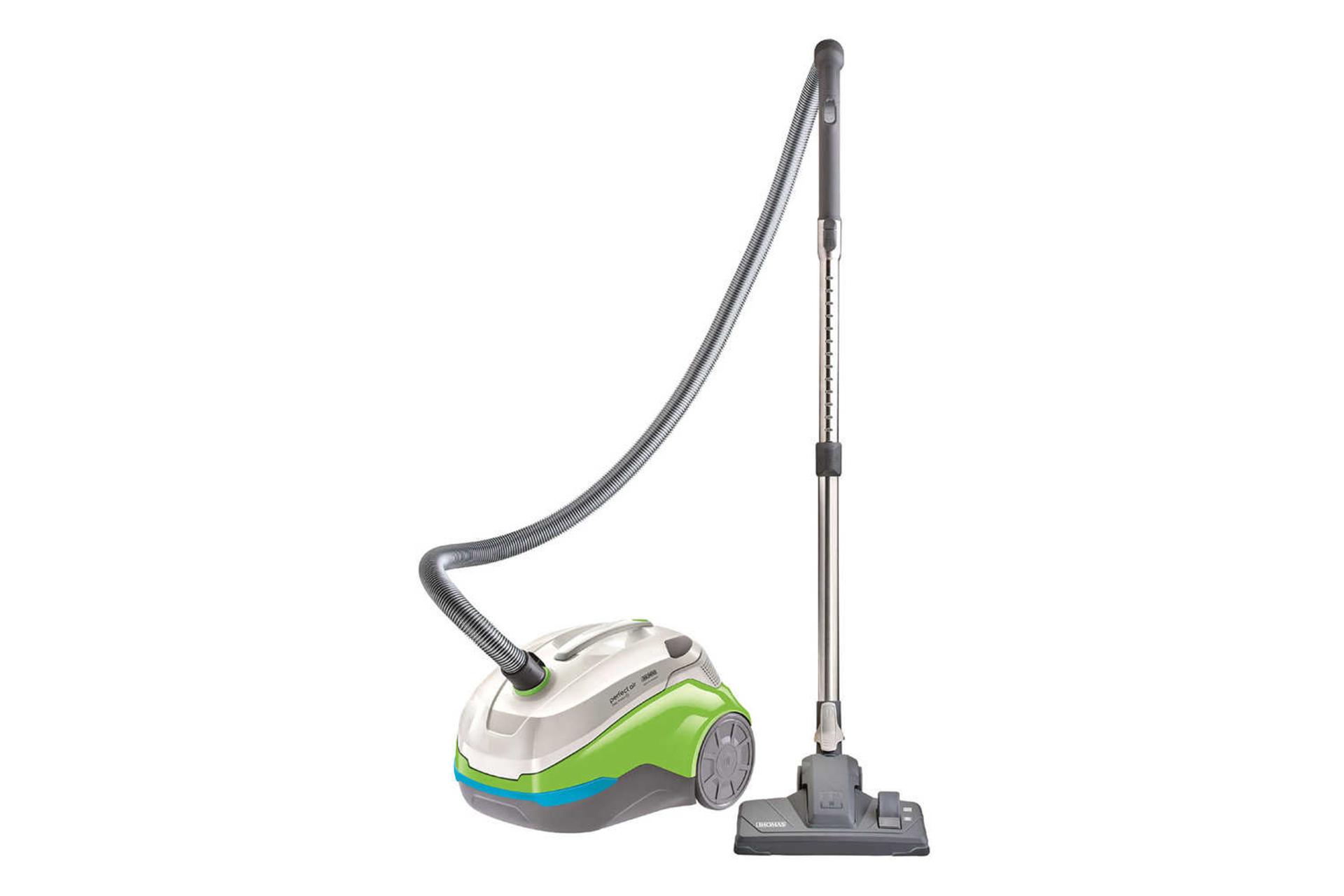 نمای سمت راست جاروبرقی توماس Perfect Air Feel Fresh به همراه لوله