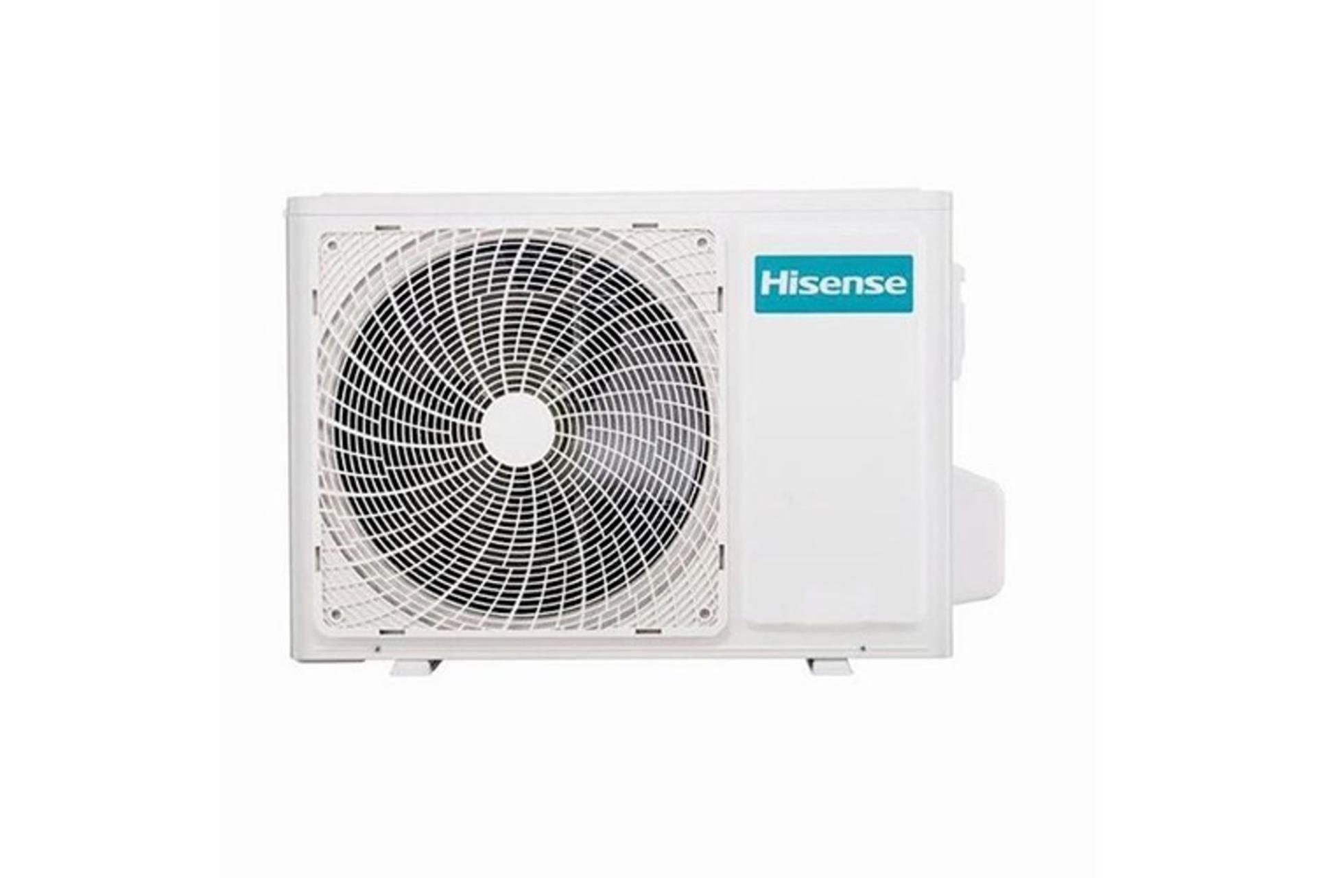 کولر گازی هایسنس Hisense QAS-24HT نمای یونیت خارجی