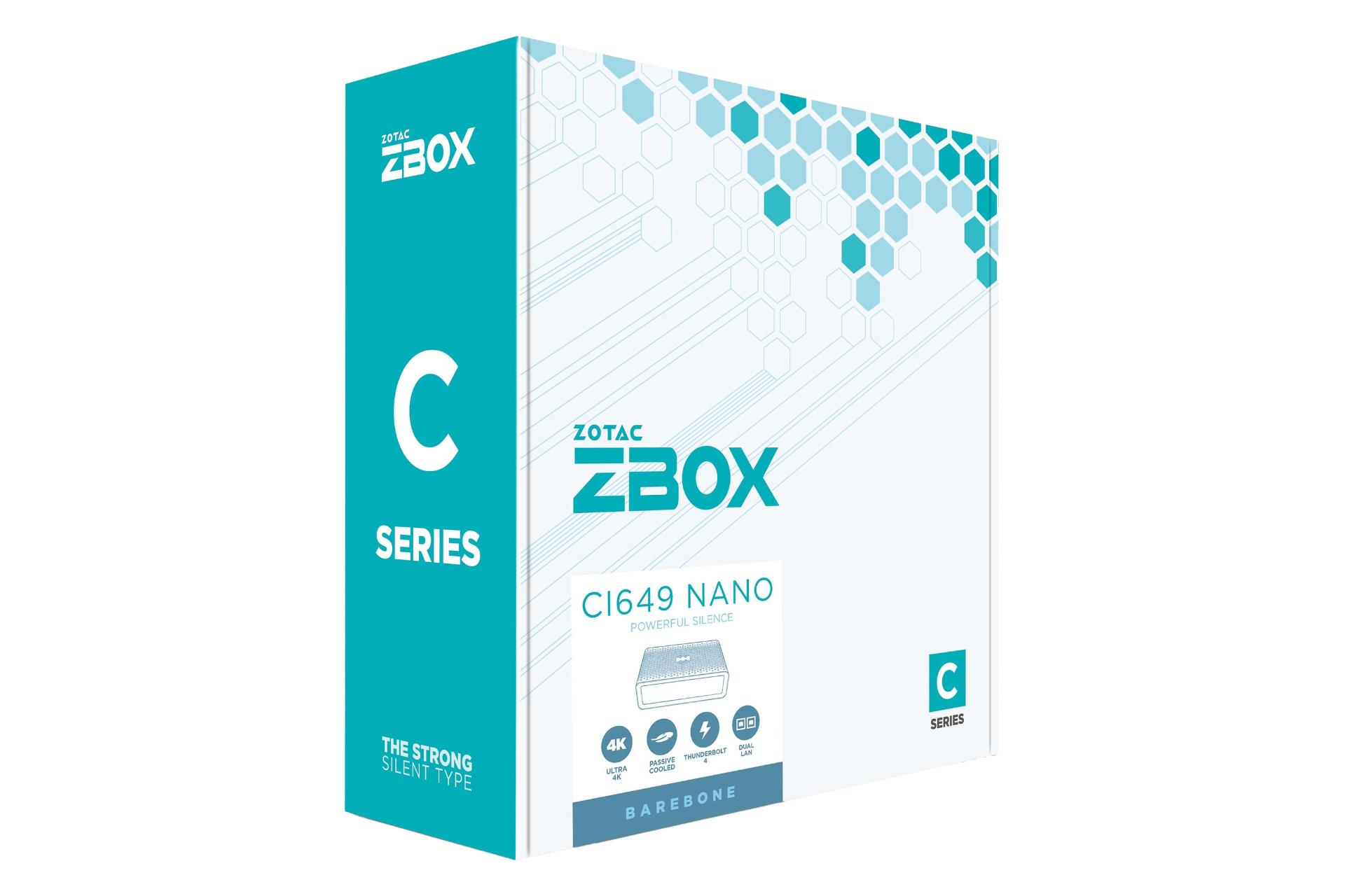 جعبه کامپیوتر کوچک ZBOX CI649 nano زوتک