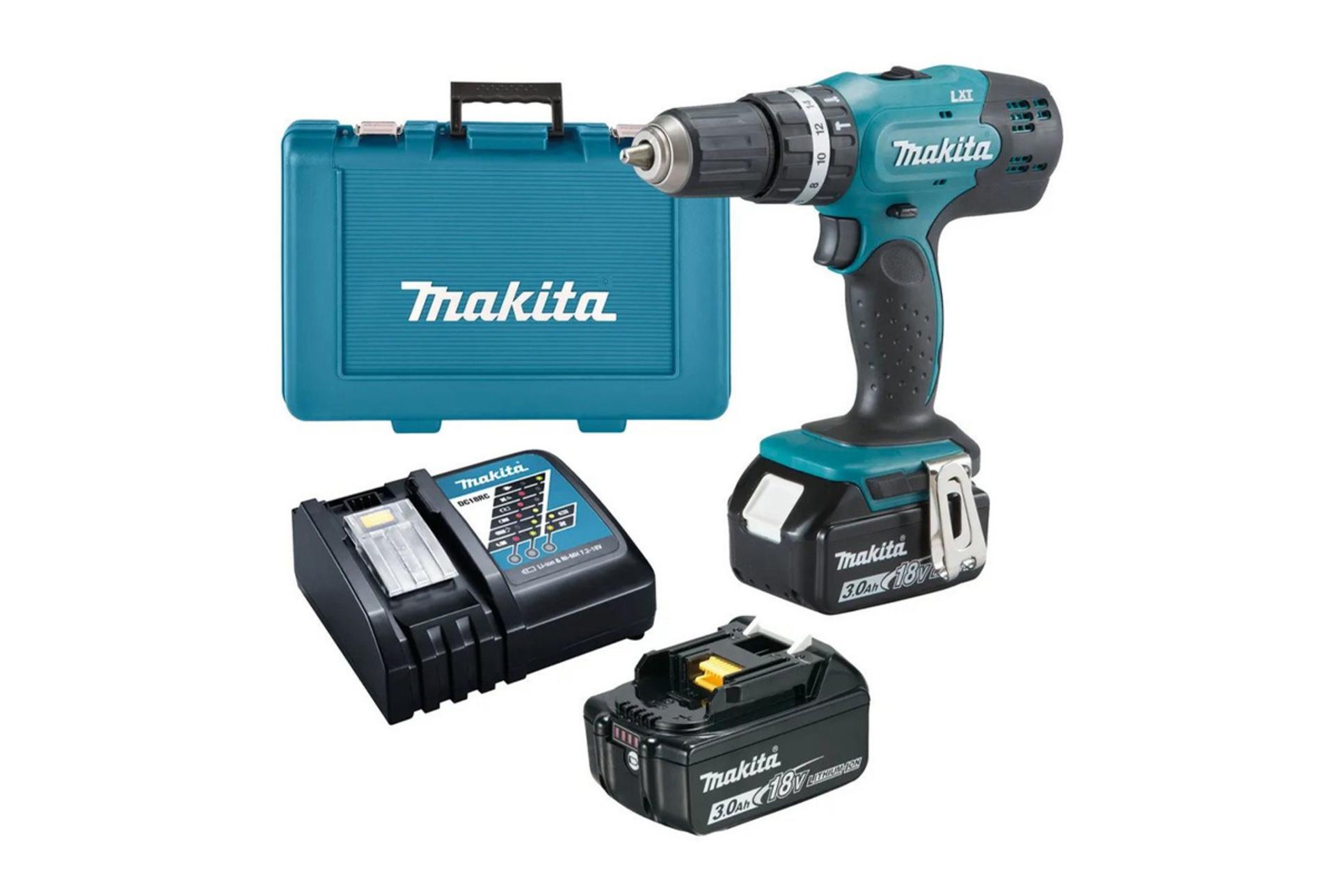 اقلام همراه دریل پیچ گوشتی شارژی ماکیتا DHP453RFE