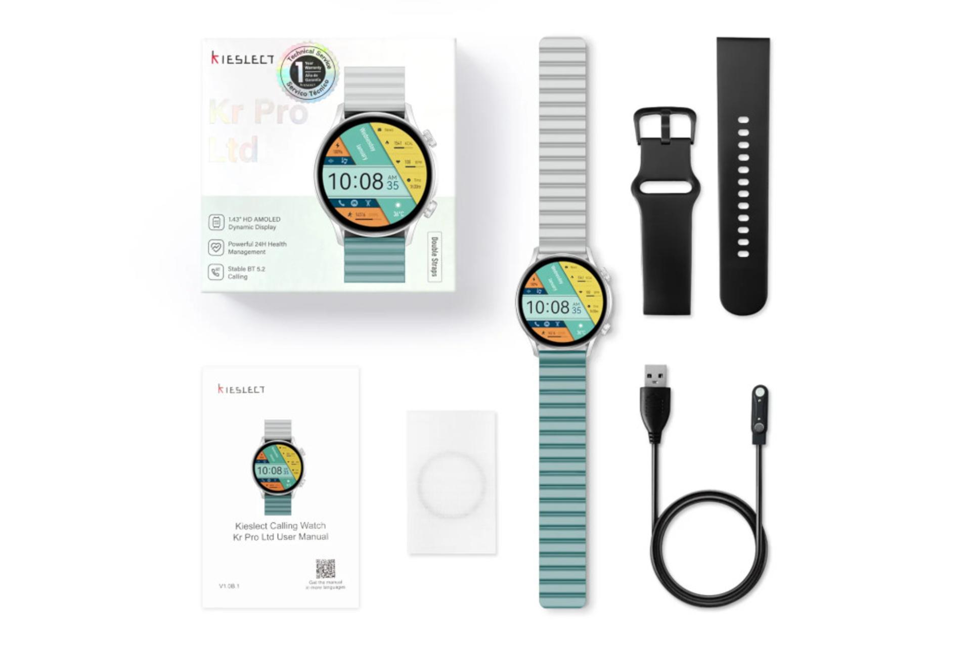 اقلام همراه ساعت هوشمند کیسلکت Kieslect Kr Pro Ltd
