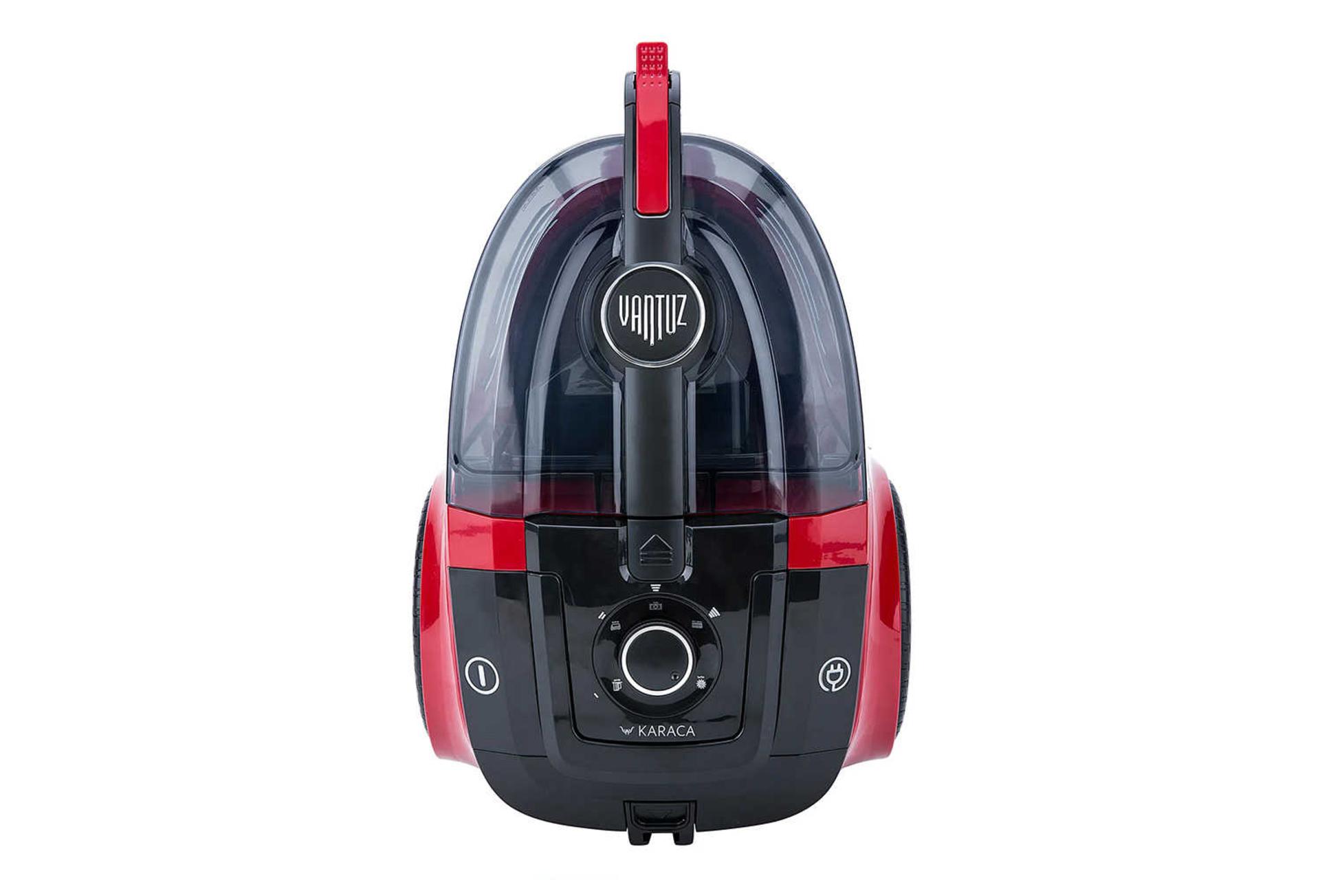 نمای جلوی جاروبرقی کاراجا Vantuz 4 رنگ قرمز