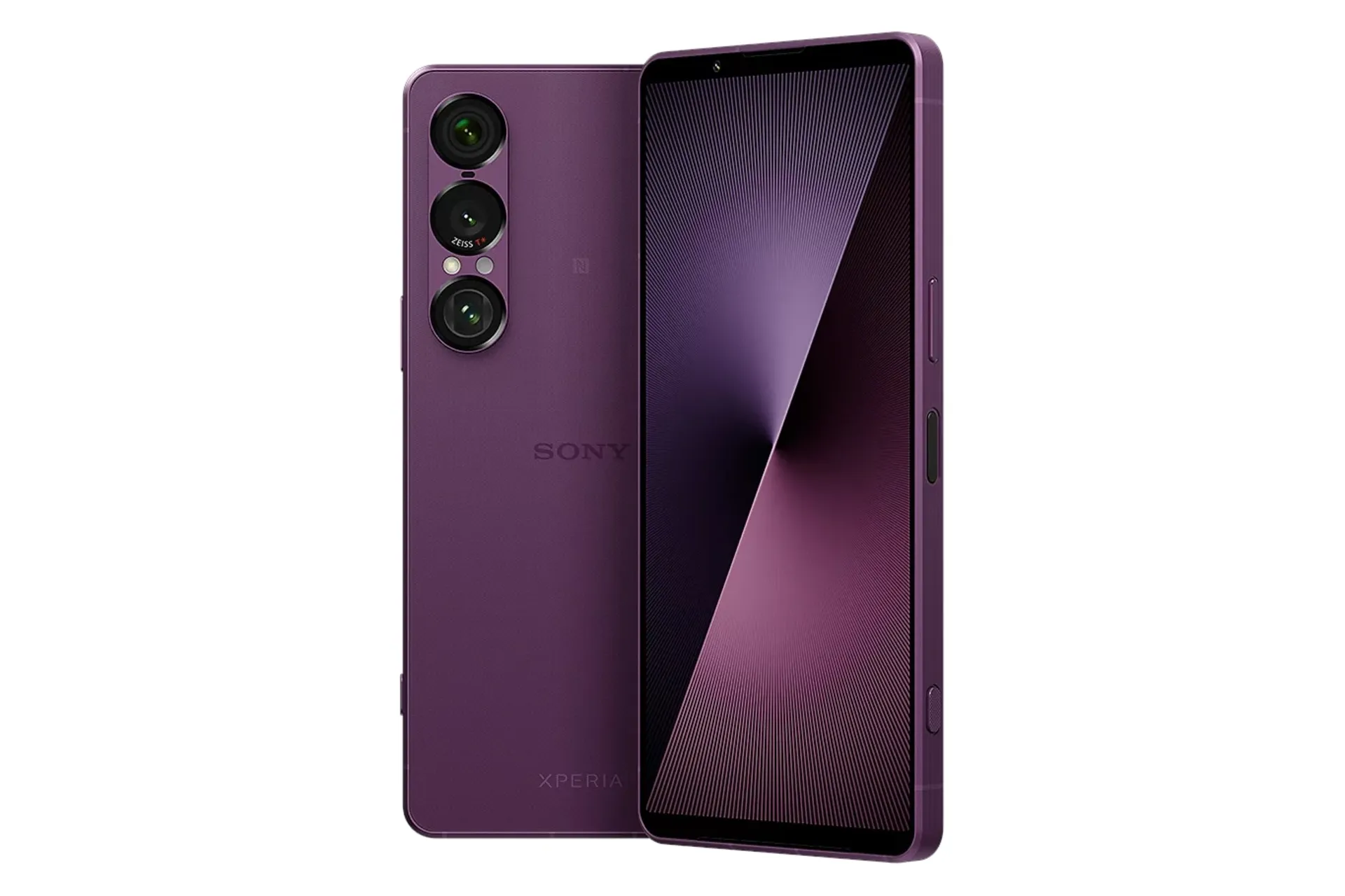 پنل جلو و پشت گوشی موبایل اکسپریا 1 مارک 7 سونی بنفش / Sony Xperia 1 VII