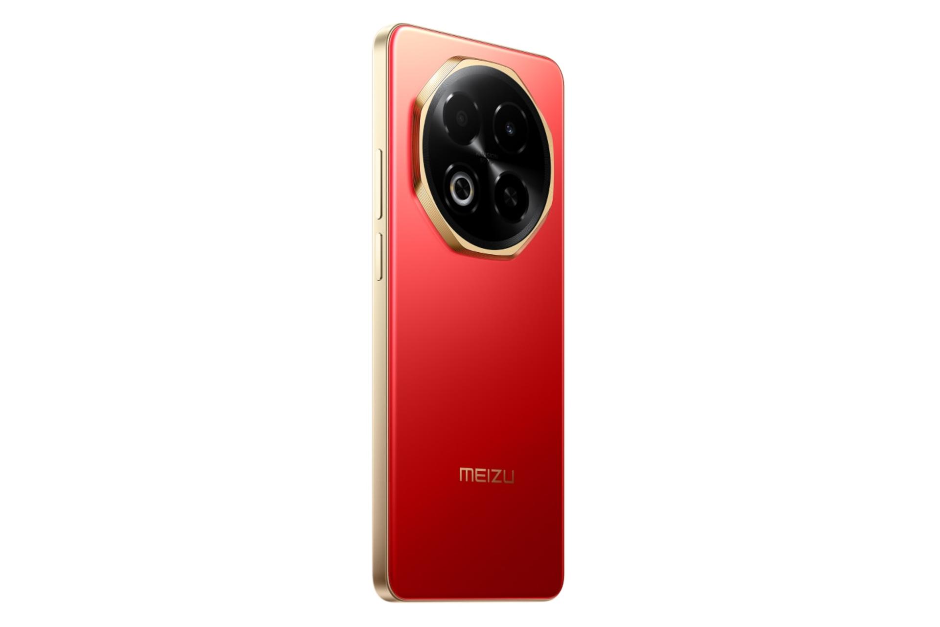 پنل پشت و چینش دوربین گوشی موبایل میزو نوت 16 قرمز / Meizu Note 16