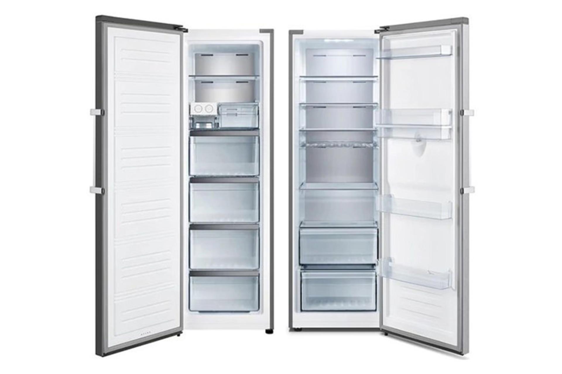 یخچال فریزر هایسنس Hisense RS370 FS270 نمای داخل