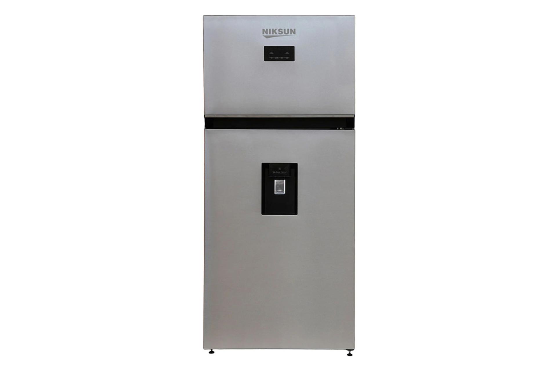 یخچال فریزر نیکسان Niksun 8460 رنگ استیل